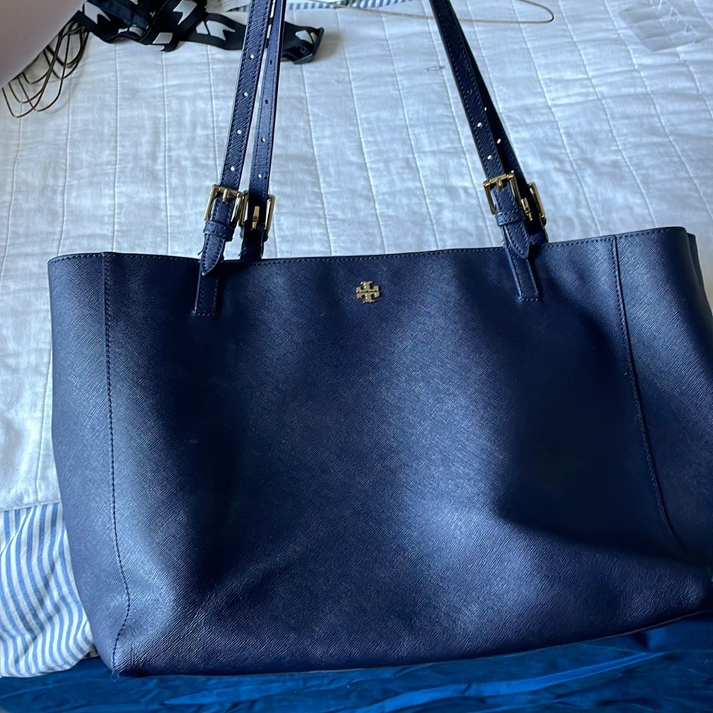 Navy Tory Burch Tote
